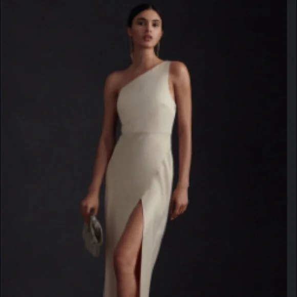 knee length dresses for ladies Dylan Maxi Dress White